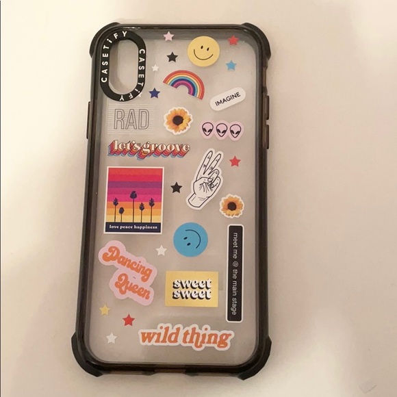 CASETIFY Stickerfest iPhone X/XS Case - Picture 4 of 5